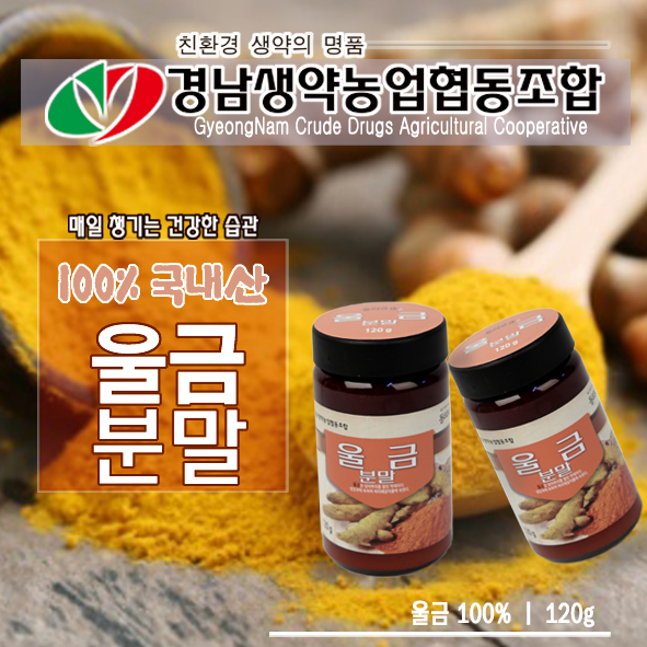 울금분말 120g